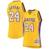 Men's Los Angeles Lakers Kobe Bryant #24 Gold Retro Jersey 2008/09 - uafactory