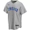 Men Chicago Cubs Gray MLB Jersey - uafactory