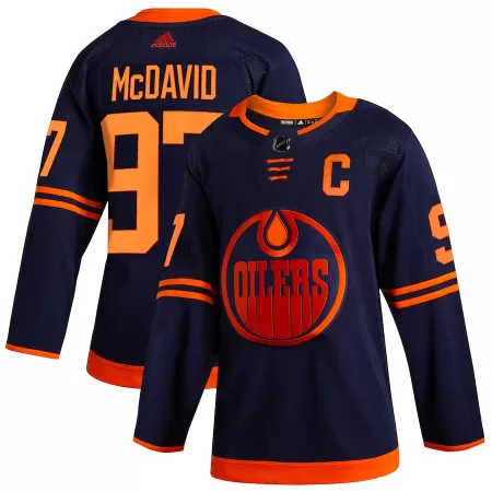 Men Edmonton Oilers McDavid #97 NHL Jersey - uafactory