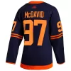 Men Edmonton Oilers McDavid #97 NHL Jersey - uafactory