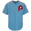 Men Philadelphia Phillies Light Blue MLB Jersey - uafactory