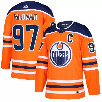 Men Edmonton Oilers McDavid #97 NHL Jersey - uafactory