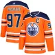 Men Edmonton Oilers McDavid #97 NHL Jersey - uafactory