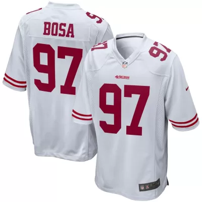 Men San Francisco 49ers Nick Bosa #97 White Game Jersey - uafactory