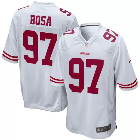 Men San Francisco 49ers Nick Bosa #97 White Game Jersey - uafactory