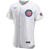 Men Chicago Cubs Home White MLB Jersey - uafactory