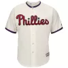 Men Philadelphia Phillies Cream Alternate MLB Jersey - uafactory