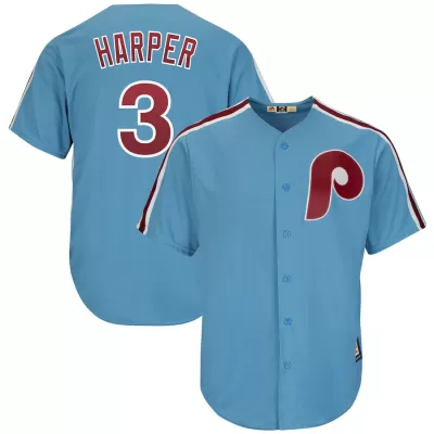 Men Philadelphia Phillies Light Blue MLB Jersey - uafactory