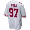 Men San Francisco 49ers Nick Bosa #97 White Game Jersey - uafactory