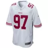 Men San Francisco 49ers Nick Bosa #97 White Game Jersey - uafactory