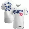 Men Los Angeles Dodgers Home White MLB Jersey - uafactory