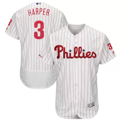 Men Philadelphia Phillies Home White MLB Jersey - uafactory