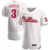 Men Philadelphia Phillies Home White MLB Jersey - uafactory