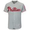 Men Philadelphia Phillies Away Gray MLB Jersey - uafactory