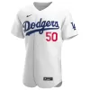 Men Los Angeles Dodgers Home White MLB Jersey - uafactory