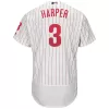 Men Philadelphia Phillies Home White MLB Jersey - uafactory