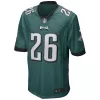 Men Philadelphia Eagles Miles Sanders #26 Green Game Jersey - uafactory