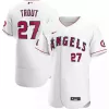 Men Los Angeles Angels Home White MLB Jersey - uafactory