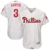 Men Philadelphia Phillies Home White MLB Jersey - uafactory