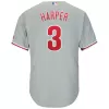 Men Philadelphia Phillies Gray MLB Jersey - uafactory