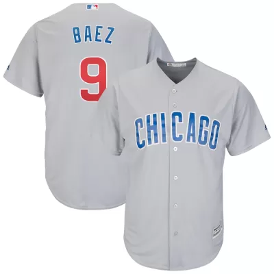 Men Chicago Cubs Away Gray MLB Jersey - uafactory