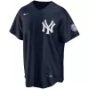 Men New York Yankees Navy Alternate MLB Jersey - uafactory