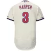 Men Philadelphia Phillies Cream Alternate MLB Jersey - uafactory