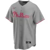 Men Philadelphia Phillies Gray MLB Jersey - uafactory