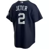 Men New York Yankees Navy Alternate MLB Jersey - uafactory