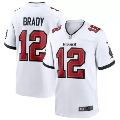 Men Tampa Bay Buccaneers Tom Brady #12 White Game Jersey - uafactory