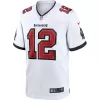 Men Tampa Bay Buccaneers Tom Brady #12 White Game Jersey - uafactory