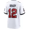 Men Tampa Bay Buccaneers Tom Brady #12 White Game Jersey - uafactory