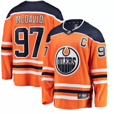 Men Edmonton Oilers McDavid #97 NHL Jersey - uafactory