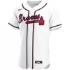 Men Atlanta Braves Home White MLB Jersey - uafactory