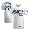 Men Los Angeles Dodgers Home White MLB Jersey - uafactory