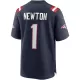 Men New England Patriots Newton #1 Navy Game Jersey - uafactory