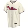 Men Philadelphia Phillies Cream Alternate MLB Jersey - uafactory