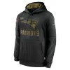 Men New England Patriots Black NFL Hoodie 2020 - uafactory