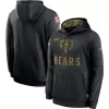 Men Chicago Bears Black NFL Hoodie 2020 - uafactory