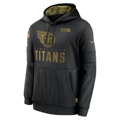 Men Tennessee Titans Black NFL Hoodie 2020 - uafactory