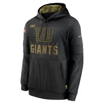 Men New York Giants Black NFL Hoodie 2020 - uafactory