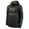 Men Tampa Bay Buccaneers Black NFL Hoodie 2020 - uafactory