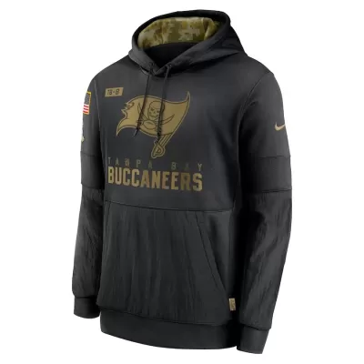 Men Tampa Bay Buccaneers Black NFL Hoodie 2020 - uafactory