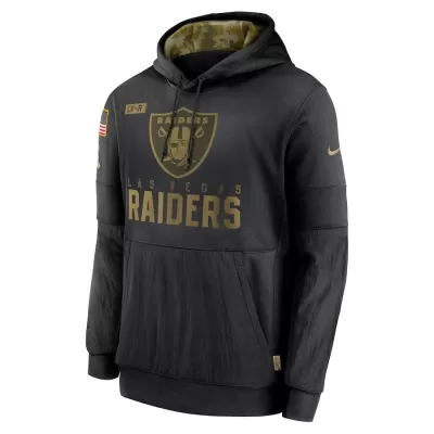 Men Las Vegas Raiders Black NFL Hoodie 2020 - uafactory