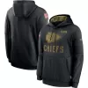 Men Kansas City Chiefs Black NFL Hoodie 2020 - uafactory