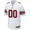 Men New York Giants White Game Jersey - uafactory