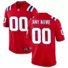 Men New England Patriots Red Vapor Limited Jersey - uafactory