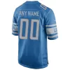 Men Detroit Lions Blue Vapor Limited Jersey - uafactory