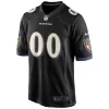 Men Baltimore Ravens Black Vapor Limited Jersey - uafactory