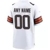 Men Cleveland Browns White Vapor Limited Jersey - uafactory